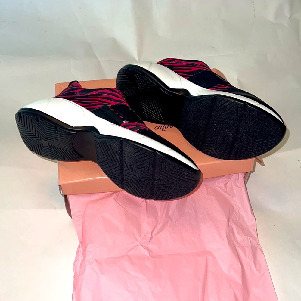 Juicy Couture Pink Zebra Sneakers - Picture 3 of 8